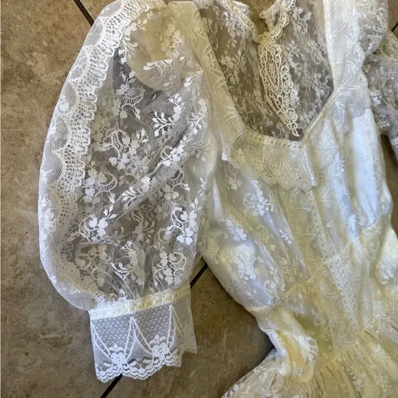 Jessica McClintock Lace Dress - Picture 5 of 15